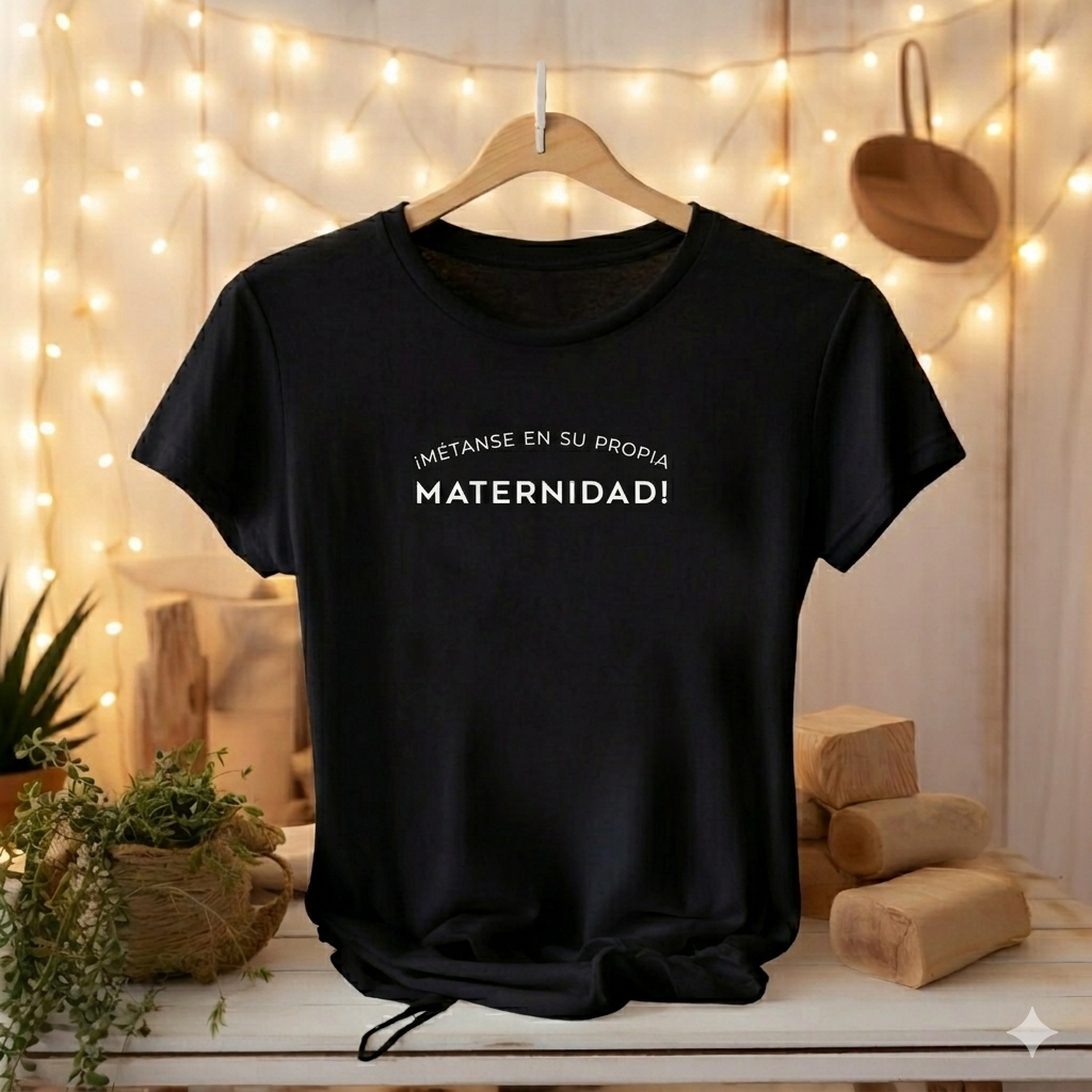 Polo Mujer ¡Métanse en su propia maternidad!