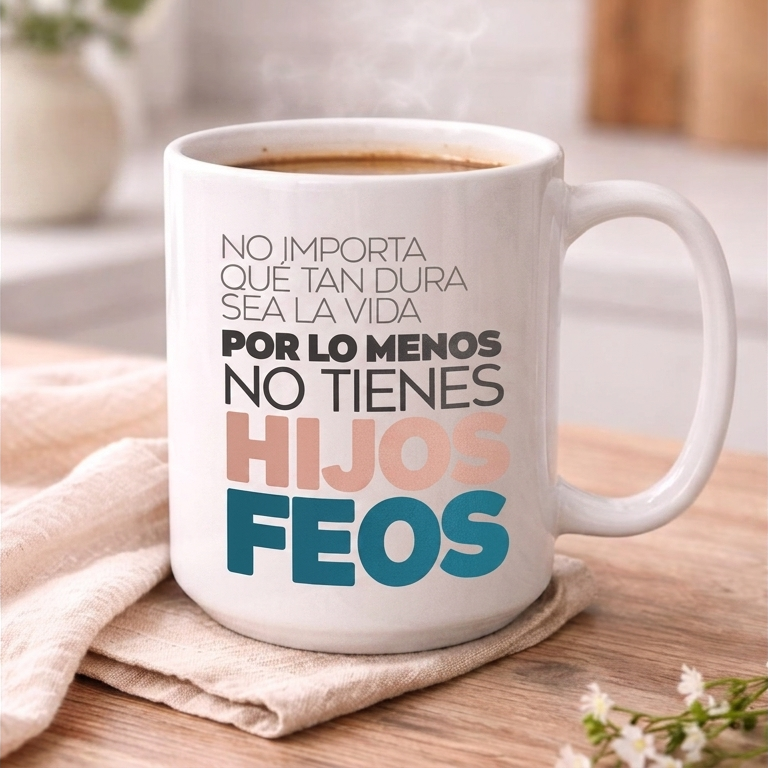Taza Mamá - No importa qué tan dura sea la vida