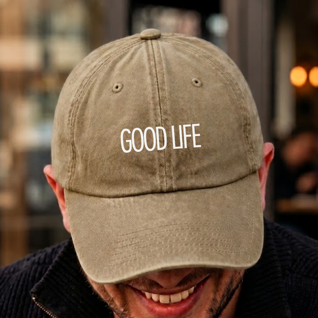 Gorra Washed l Papá - Good life