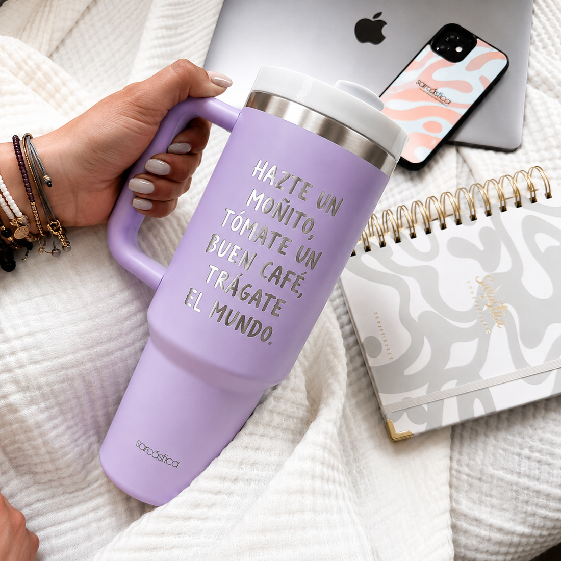 Taza Térmica PRO MAX - Hazte un moñito, tómate un buen café