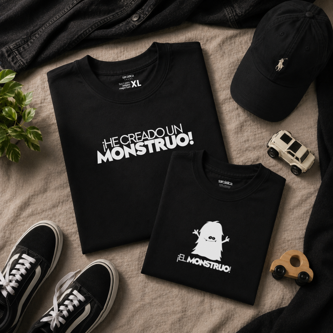 Polos Match l Papá - ¡He creado un monstruo!