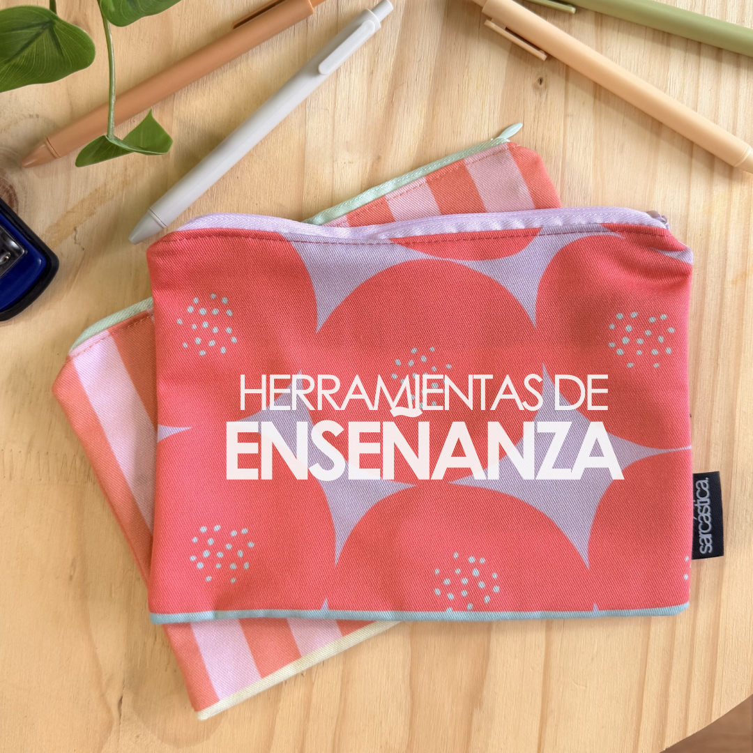 Cartuchera l Para Maestra - Herramientas de enseñanza