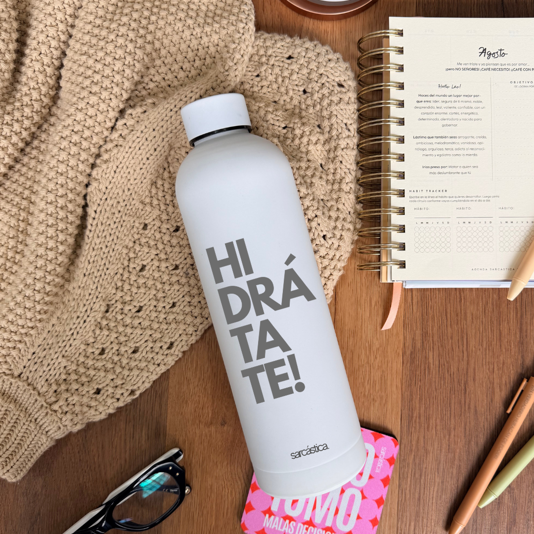 Botella Térmica Velvet: Hidrátate