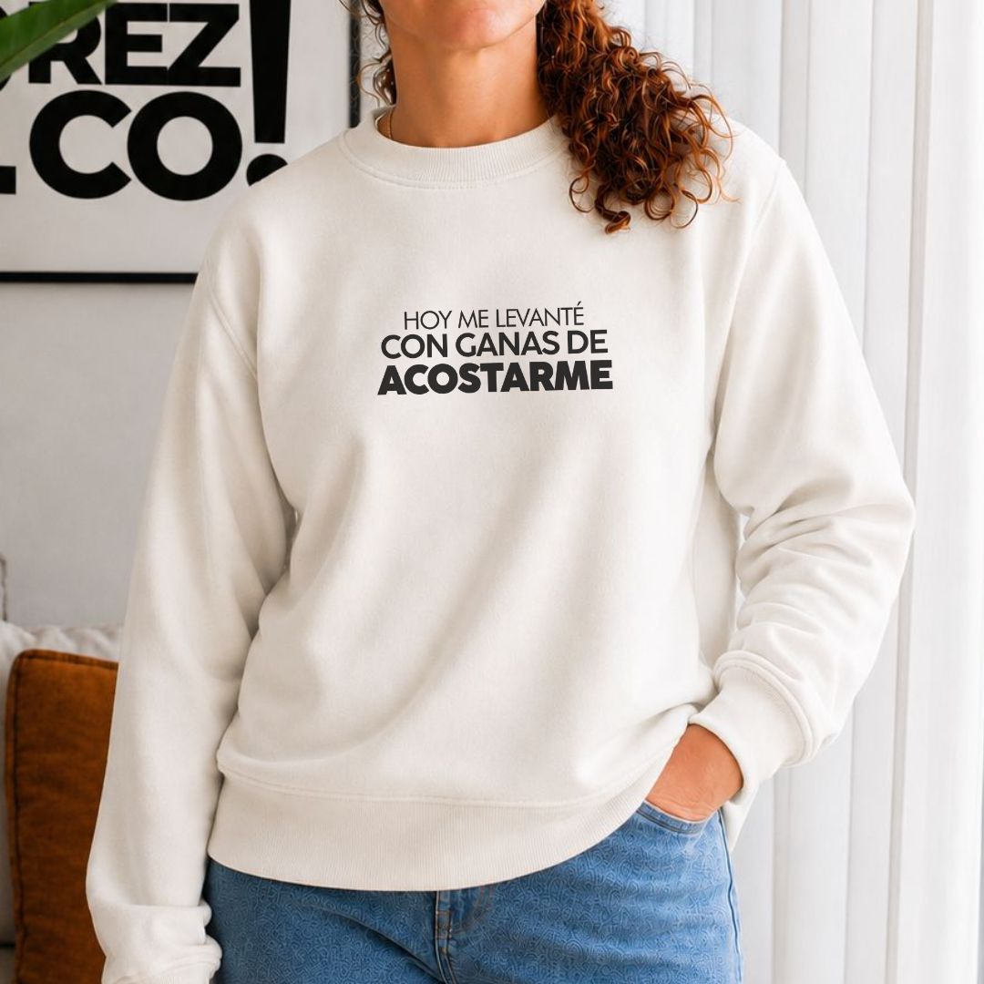 Polera l Mujer - Hoy me levanté con ganas de acostarme