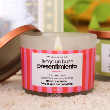 Vela PREMIUM l Nueva Colección - Tengo un buen presentimiento