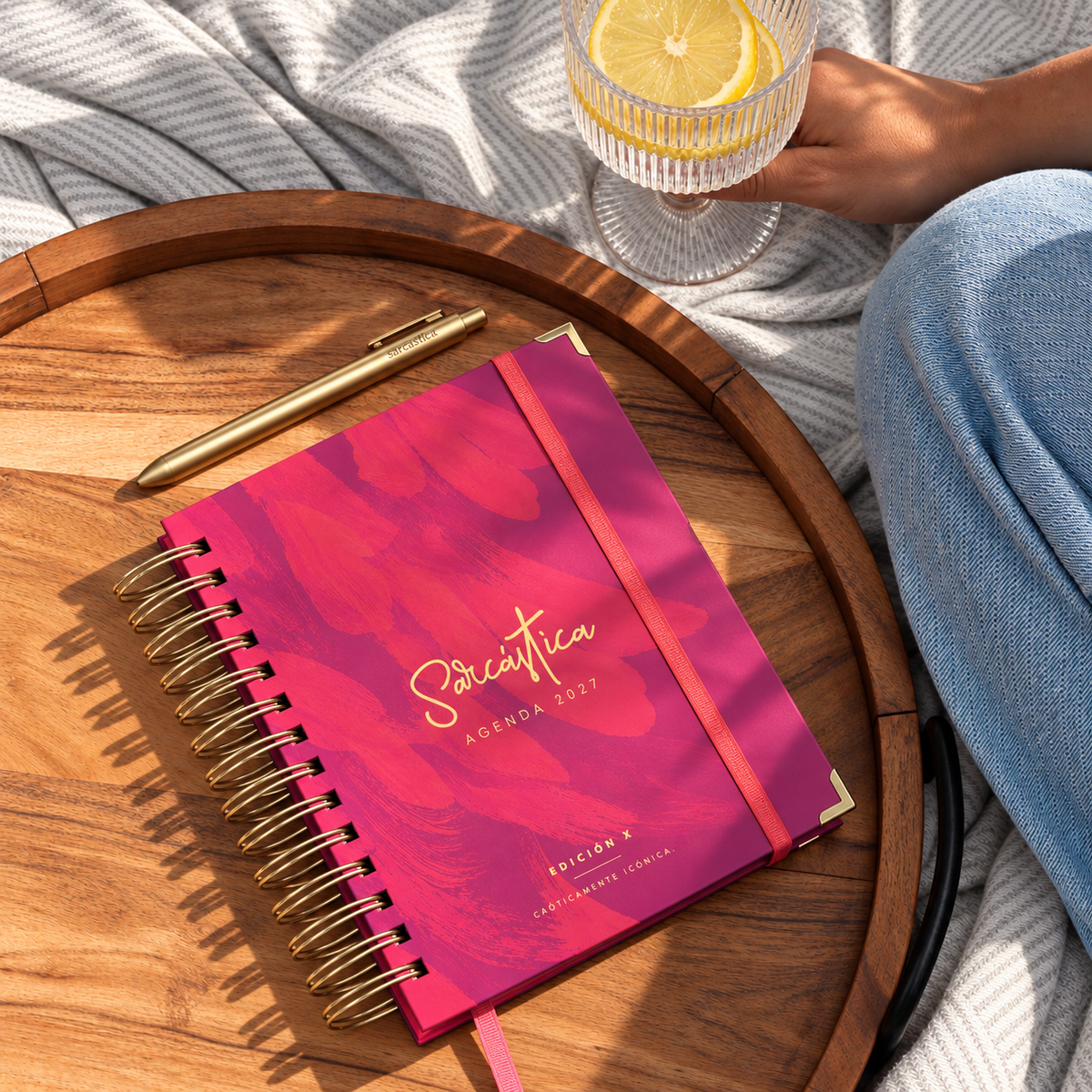 Agenda 2027 DIARIA Sarcástica - PINK FLAMINGO (PREVENTA)