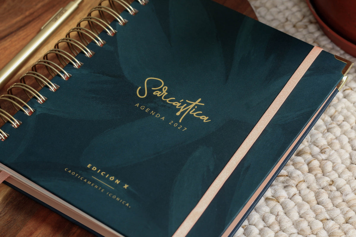Agenda 2027 DIARIA Sarcástica - BLACK MINT (PREVENTA)