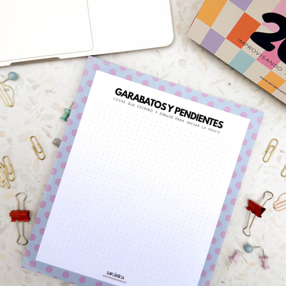 Notepads - Garabatos y Pendientes