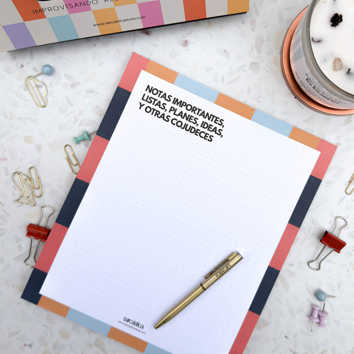 Notepads - Notas importantes, listas, planes, ideas y otras cojudeces