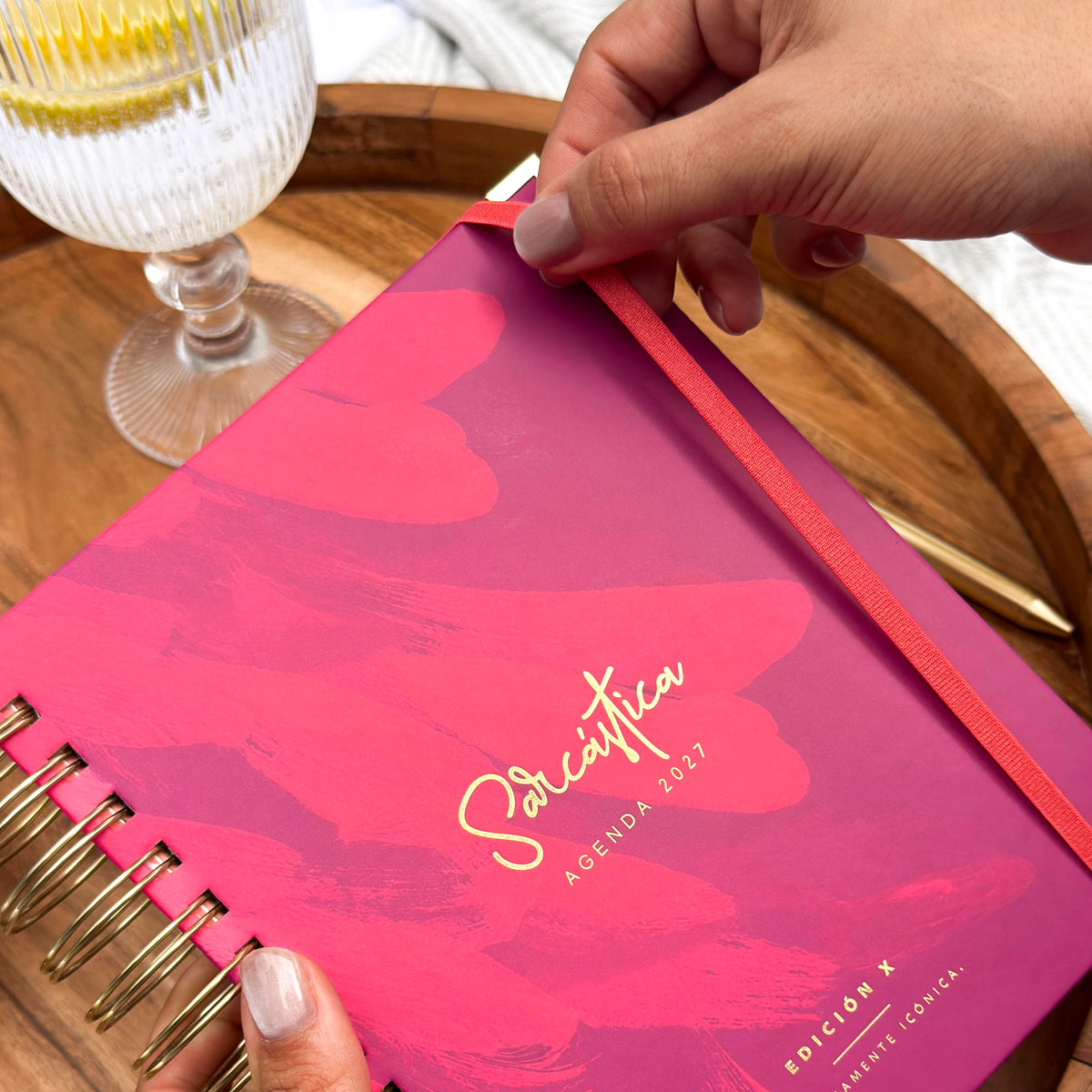 Agenda 2027 DIARIA Sarcástica - PINK FLAMINGO (PREVENTA)