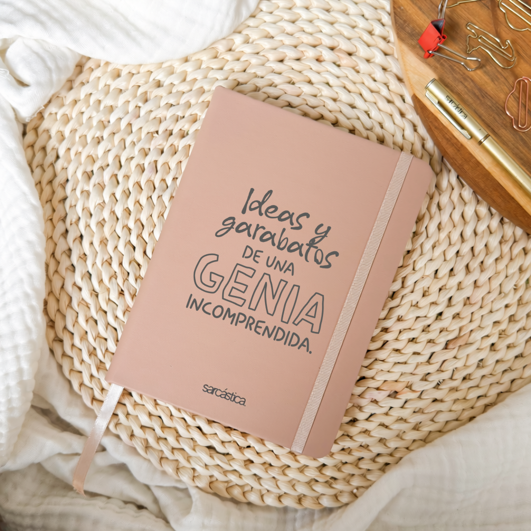 Libreta Pocket - Ideas y Garabatos de una genia incomprendida