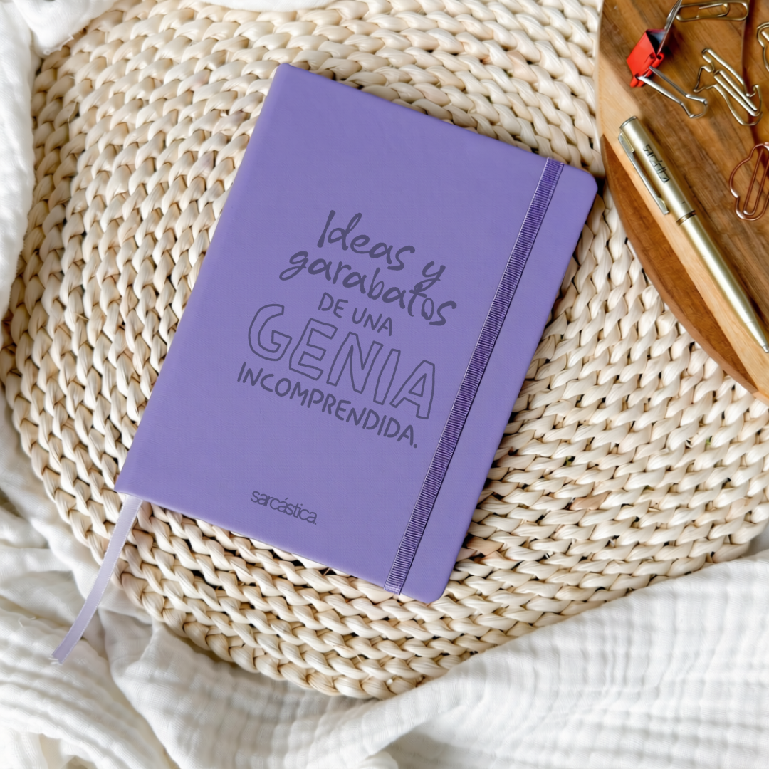 Libreta Pocket - Ideas y Garabatos de una genia incomprendida