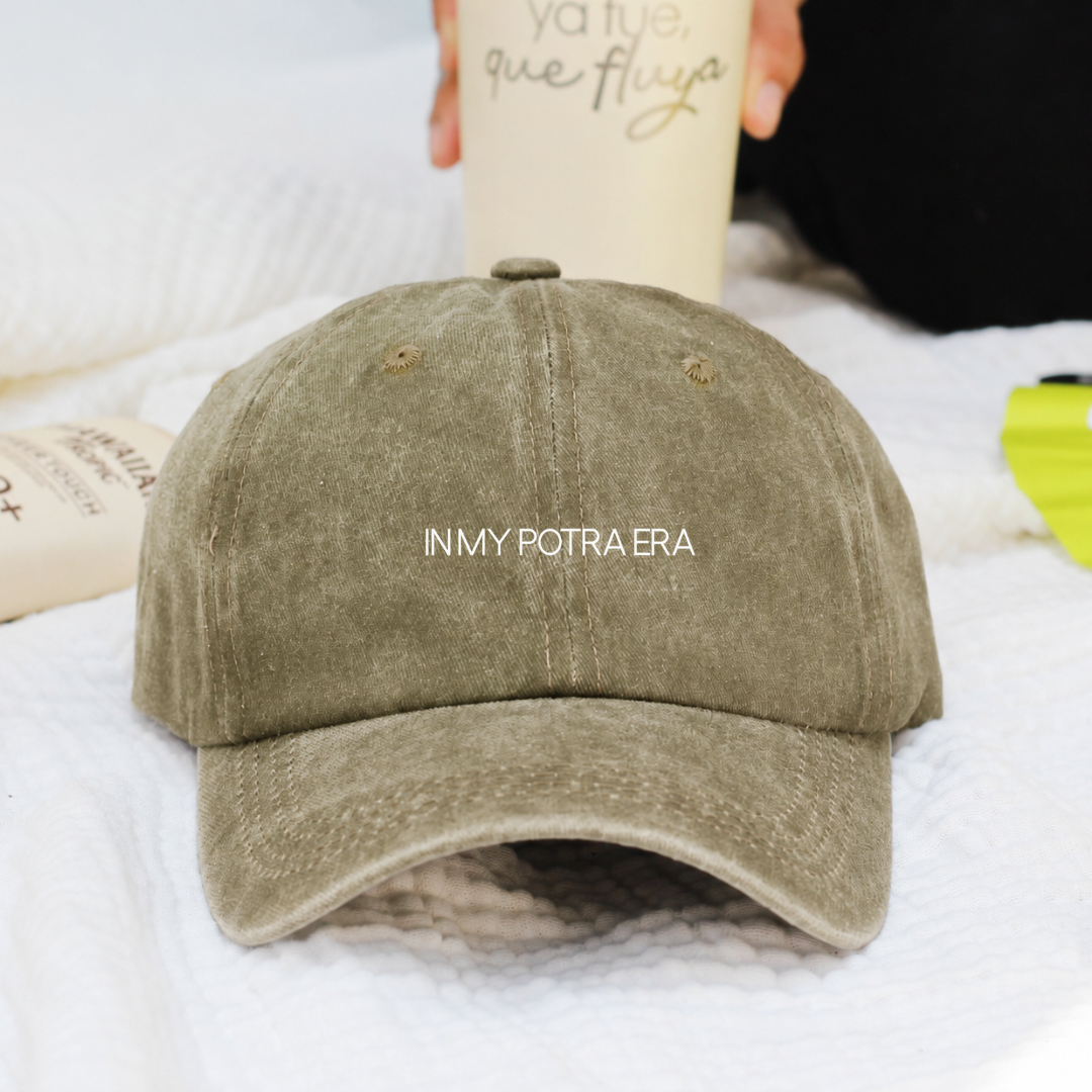 Gorra Washed - In my potra era