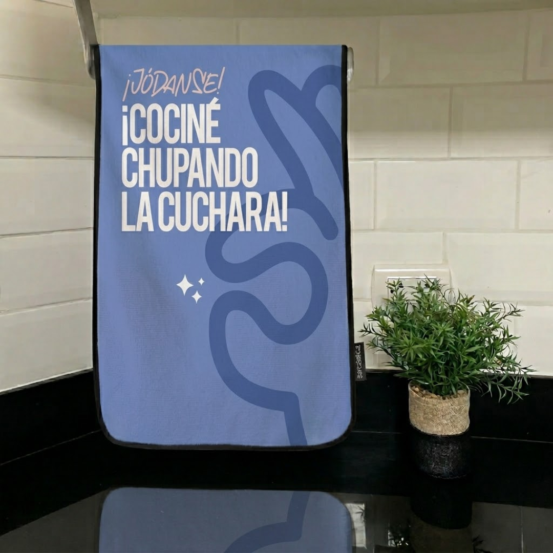 Secador - Jódanse ¡Cociné chupando la cuchara!