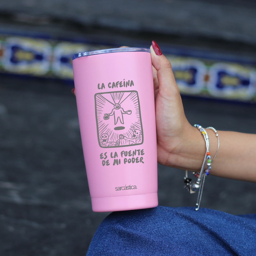 Vaso Térmico l Cotidiano - La cafeína es la fuente de mi poder