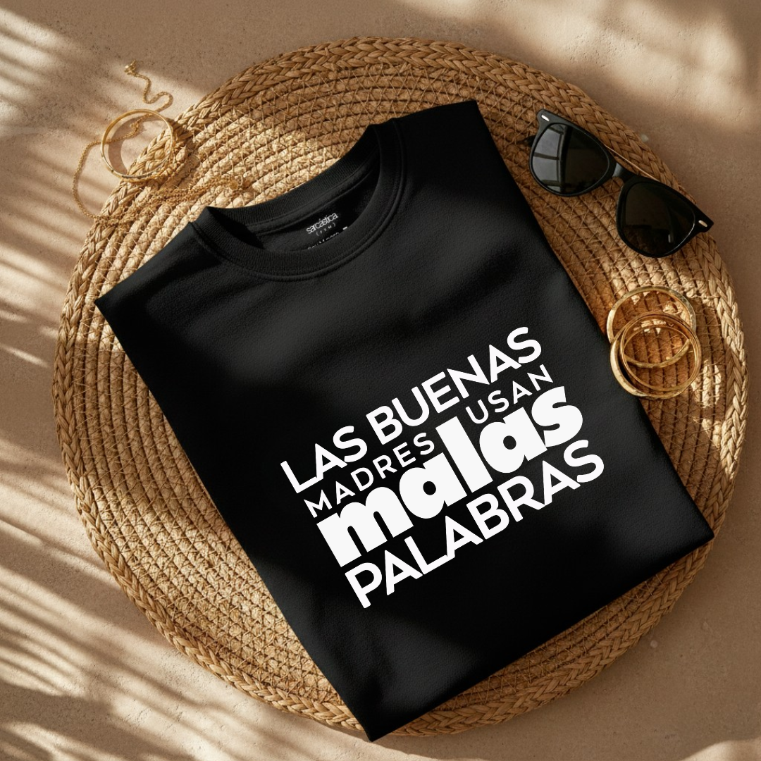 Polo Mujer Mamá - Las buenas madres usan malas palabras