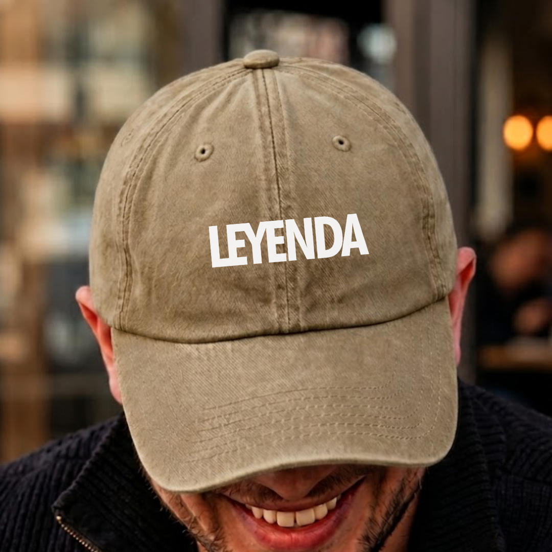 Gorra Washed l Papá - Leyenda