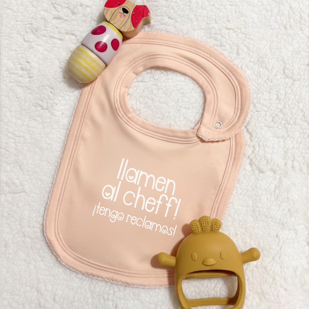 Babero - Llamen al cheff! ¡Tengo reclamos!