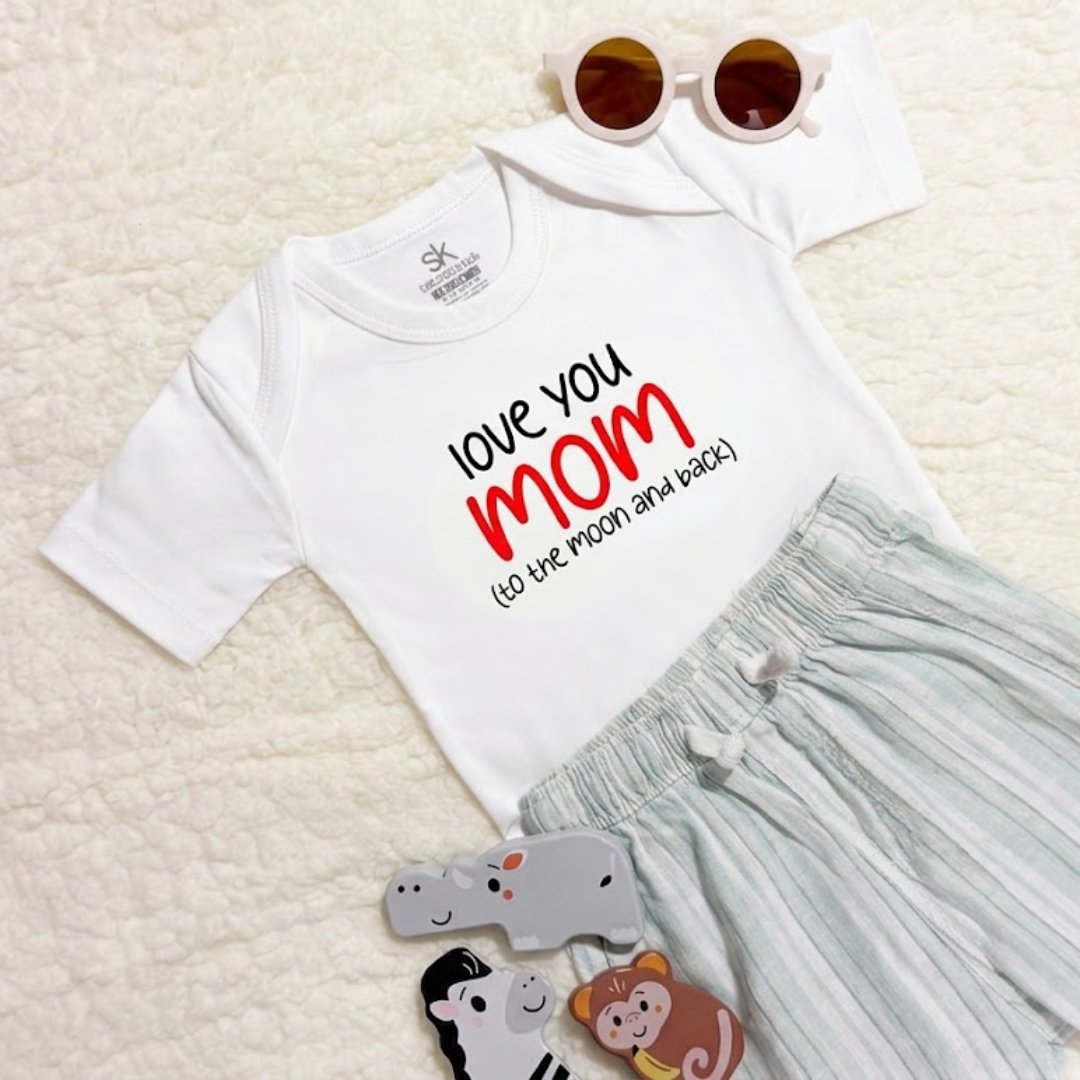 Body para bebé Mamá - Love you mom