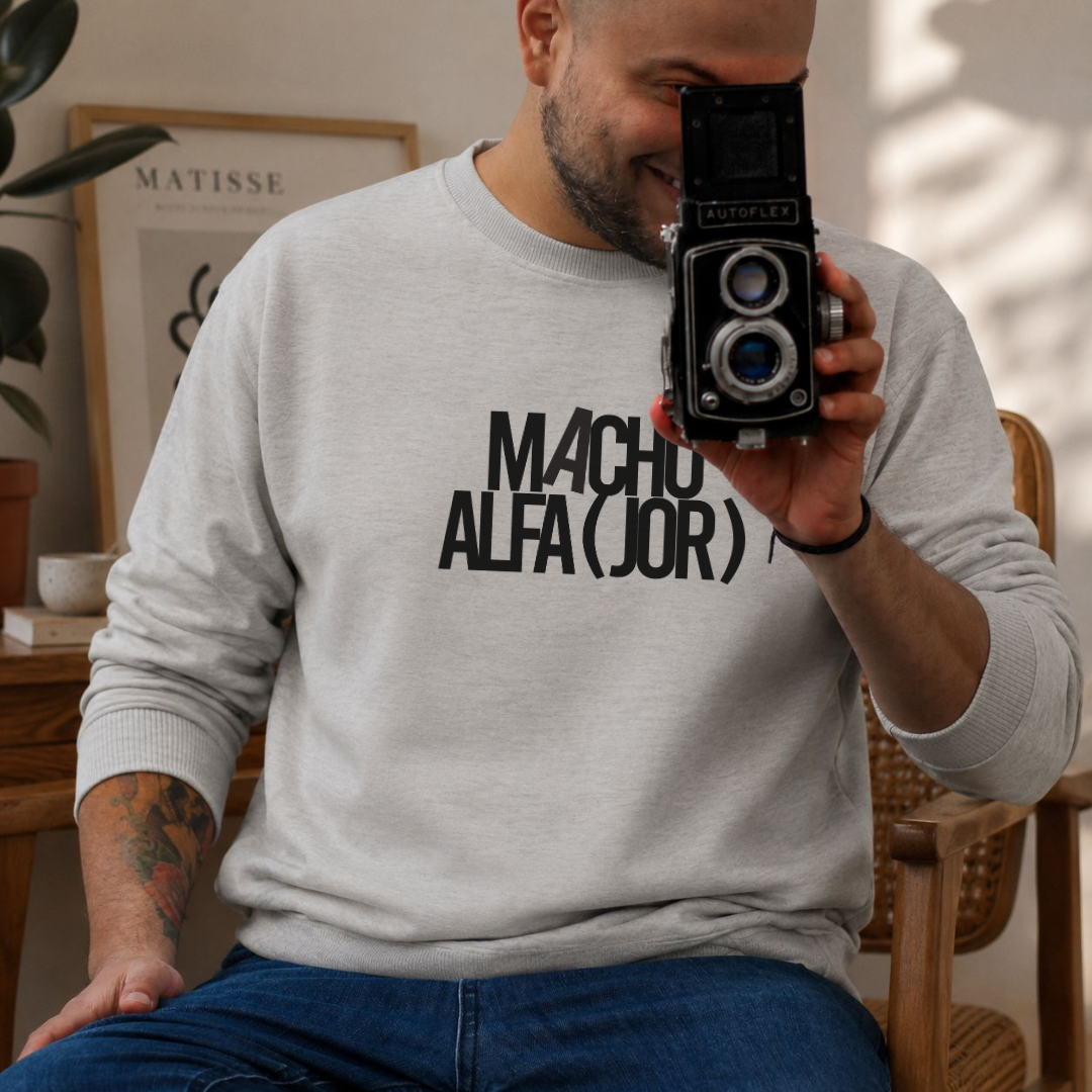 Polera Individual l Papá - Macho Alfa(jor)