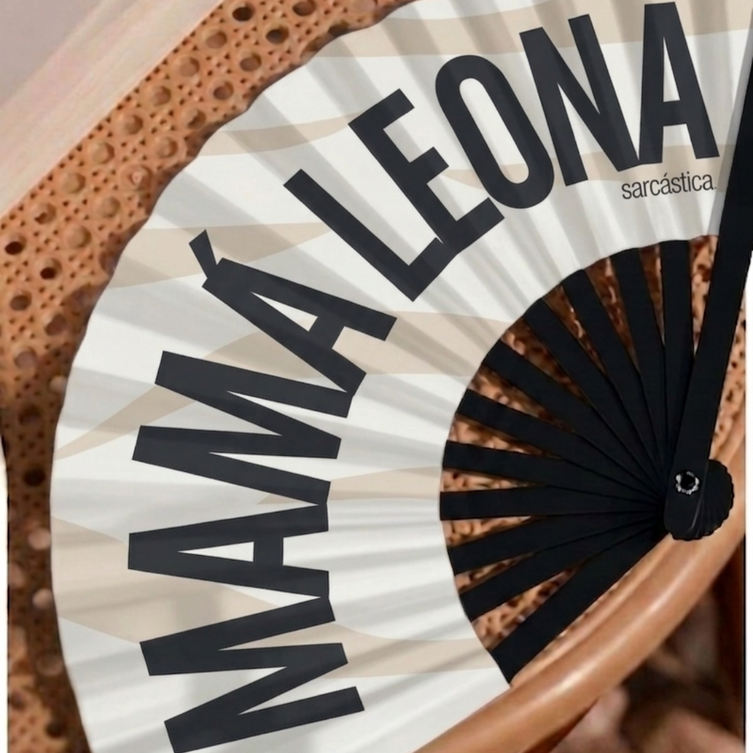 Abanico Mamá - Mamá Leona