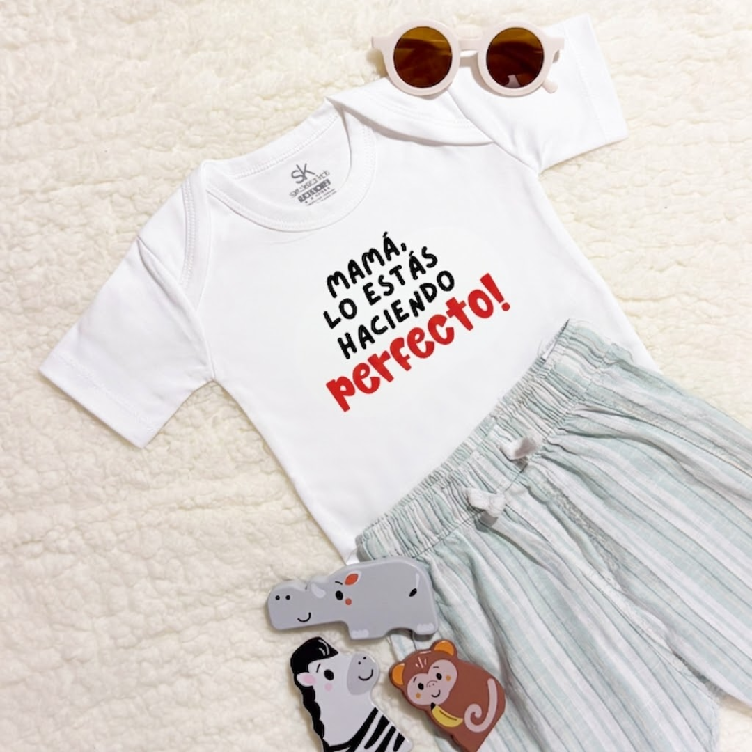 Body para Bebé Mamá - Mamá lo estás haciendo perfecto!