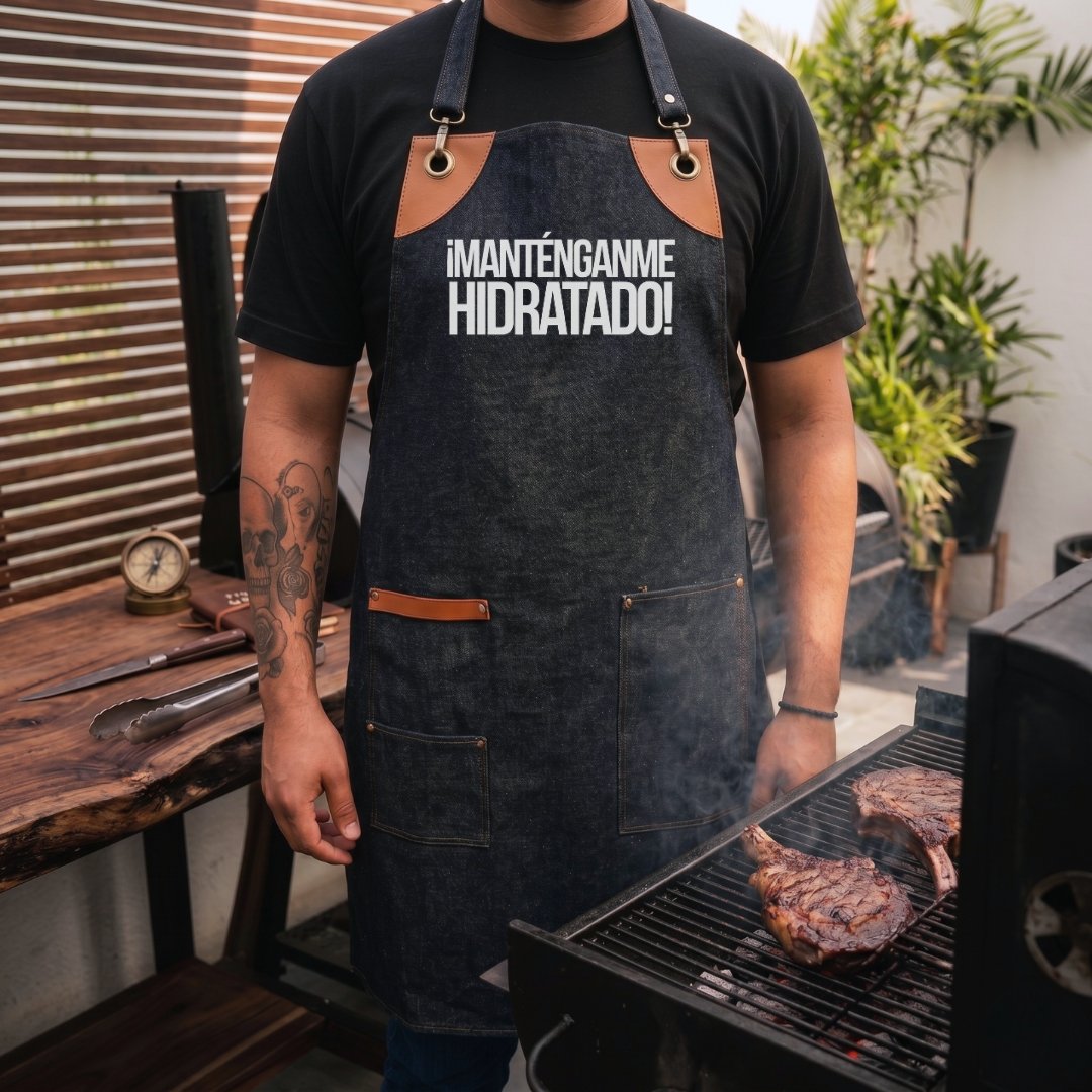 Mandil Edición Papá - ¡Manténganme hidratado!