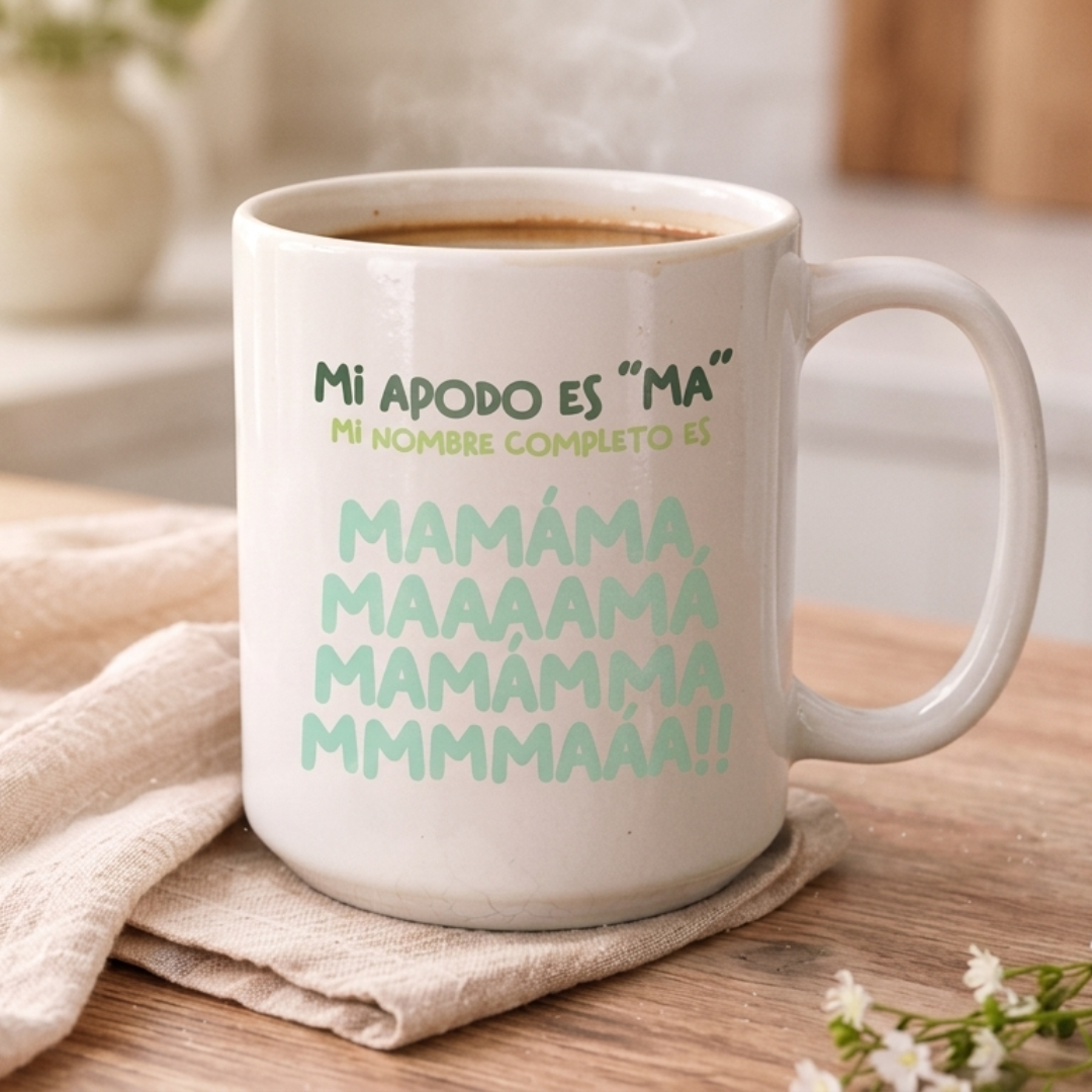 Taza Mamá - Mamamamamama