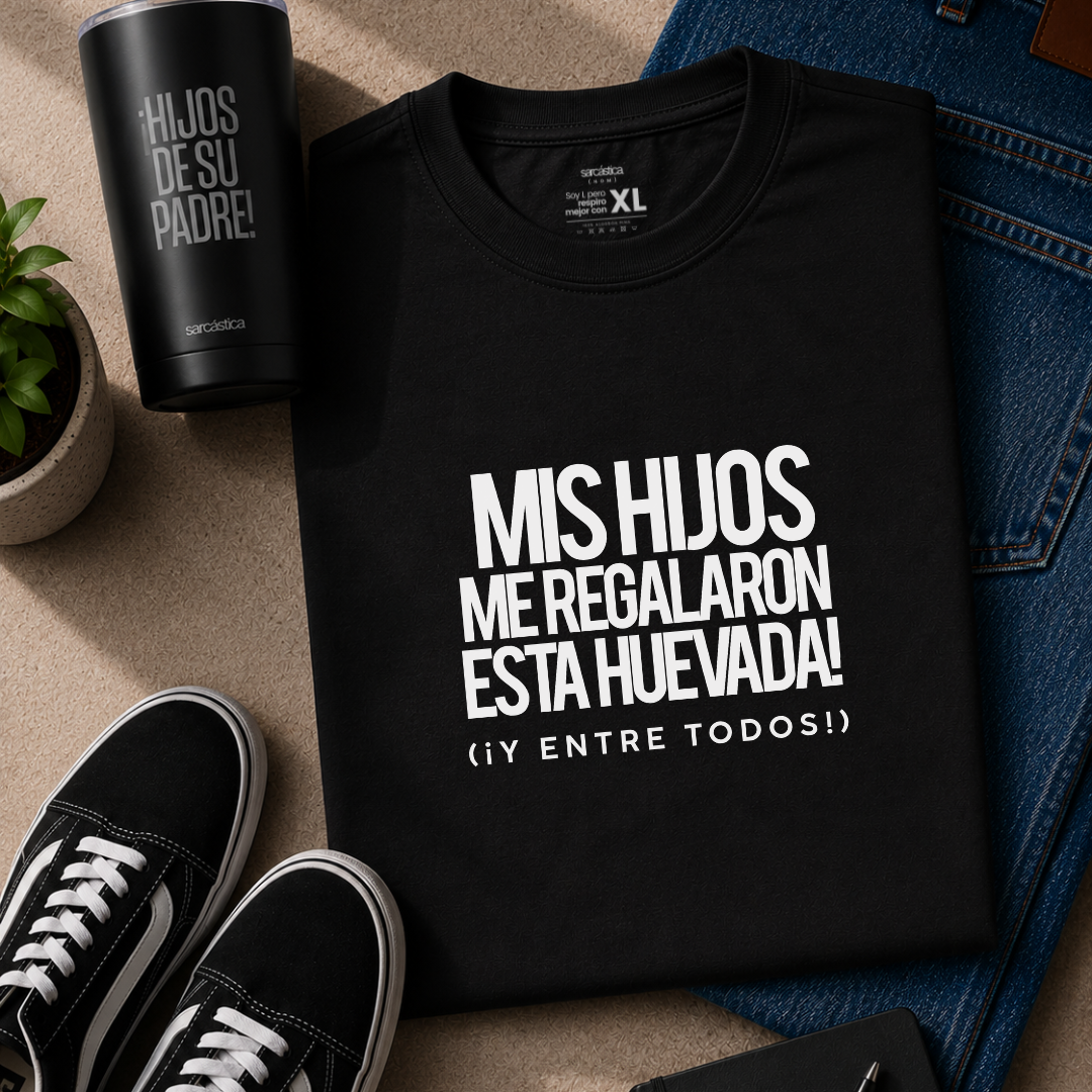 Polo Individuales l Papá - Mis hijos me regalaron esta huevada!