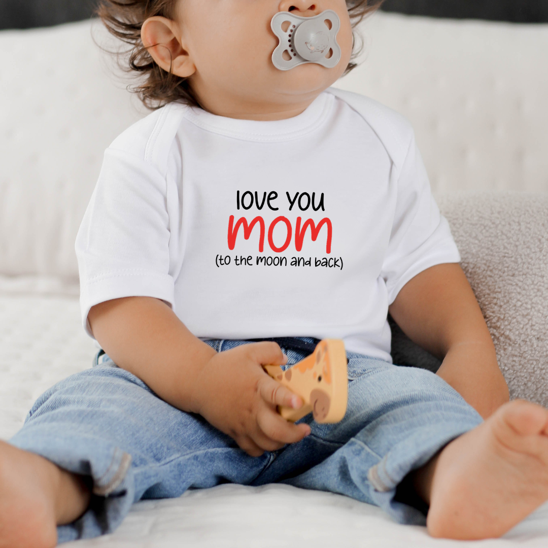 Body para bebé Mamá - Love you mom