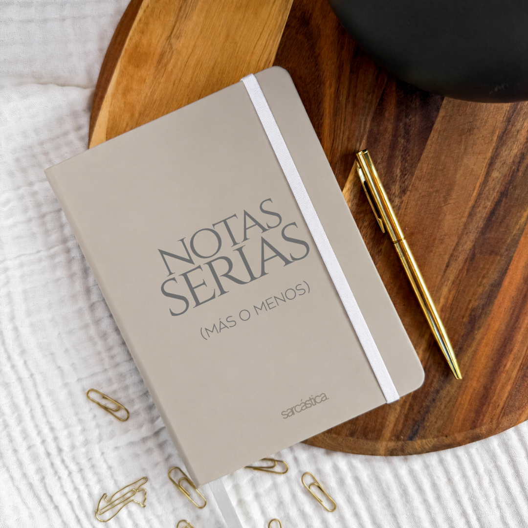 Libreta Pocket Hombre | Notas Serias (más o menos)