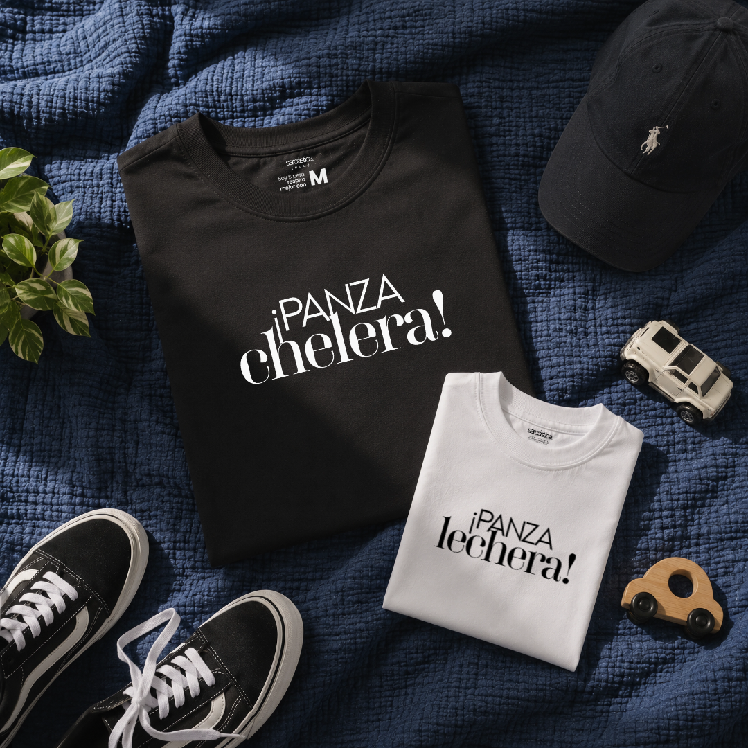 Polos Match l Papá - ¡Panza chelera!