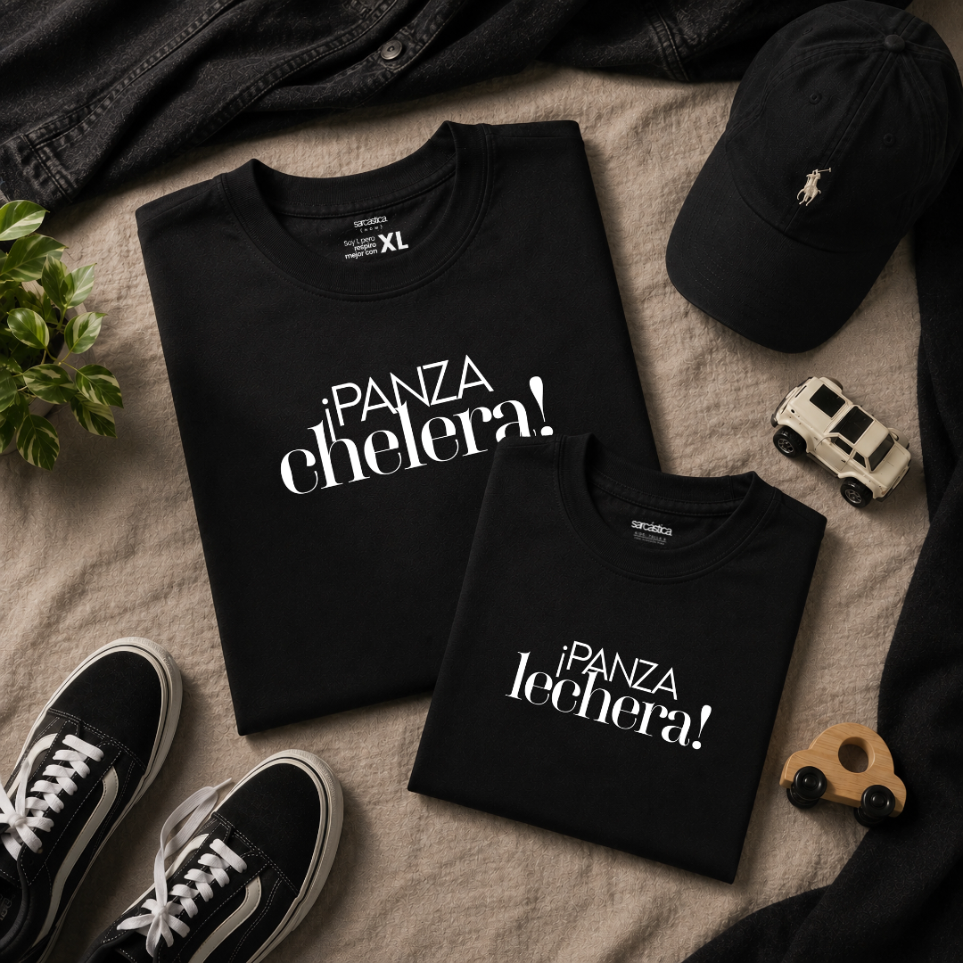 Polos Match l Papá - ¡Panza chelera!