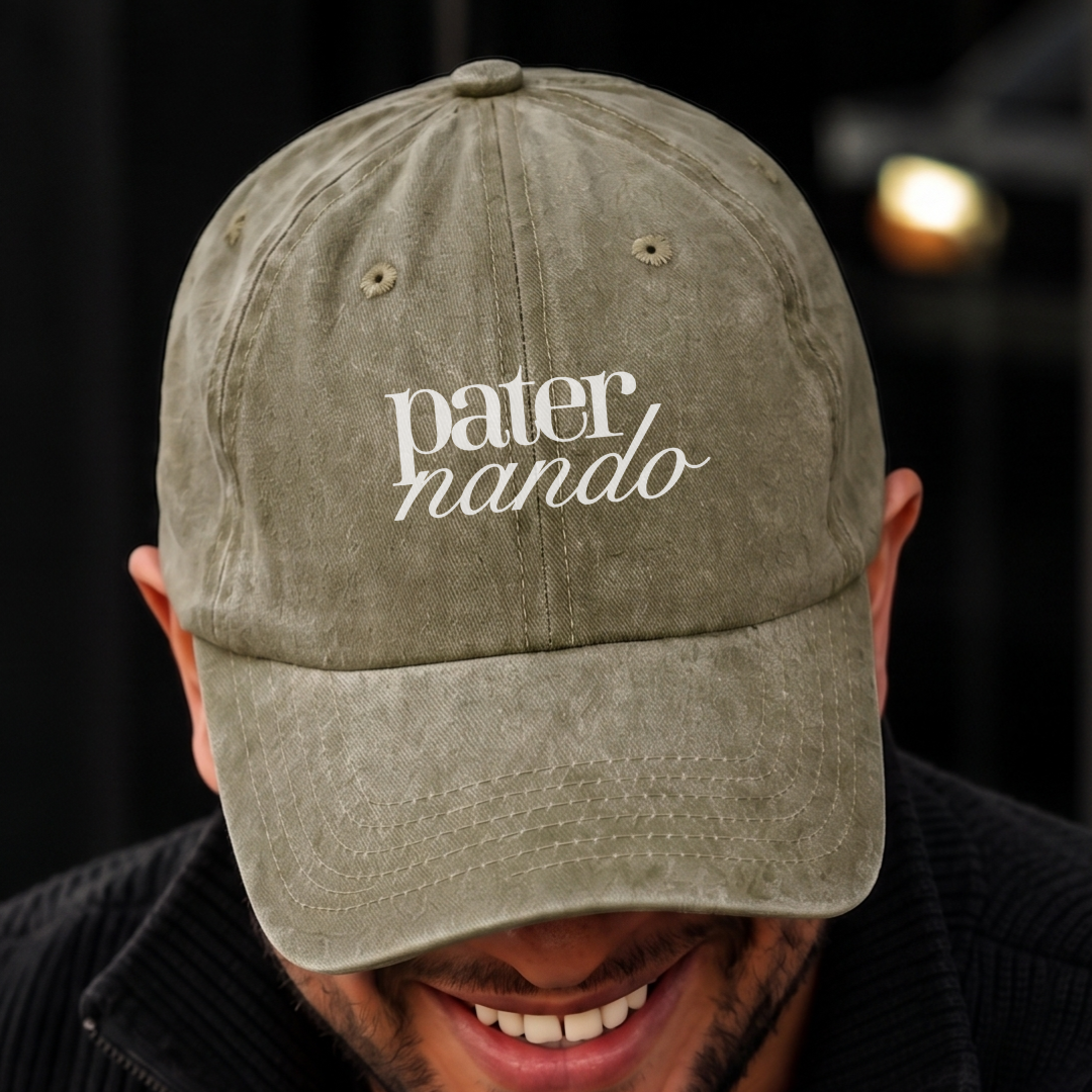 Gorra Washed l Papá - Paternando