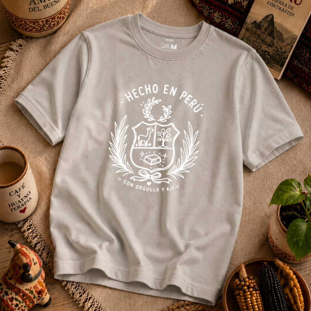 Polo Mujer Escudo Perú