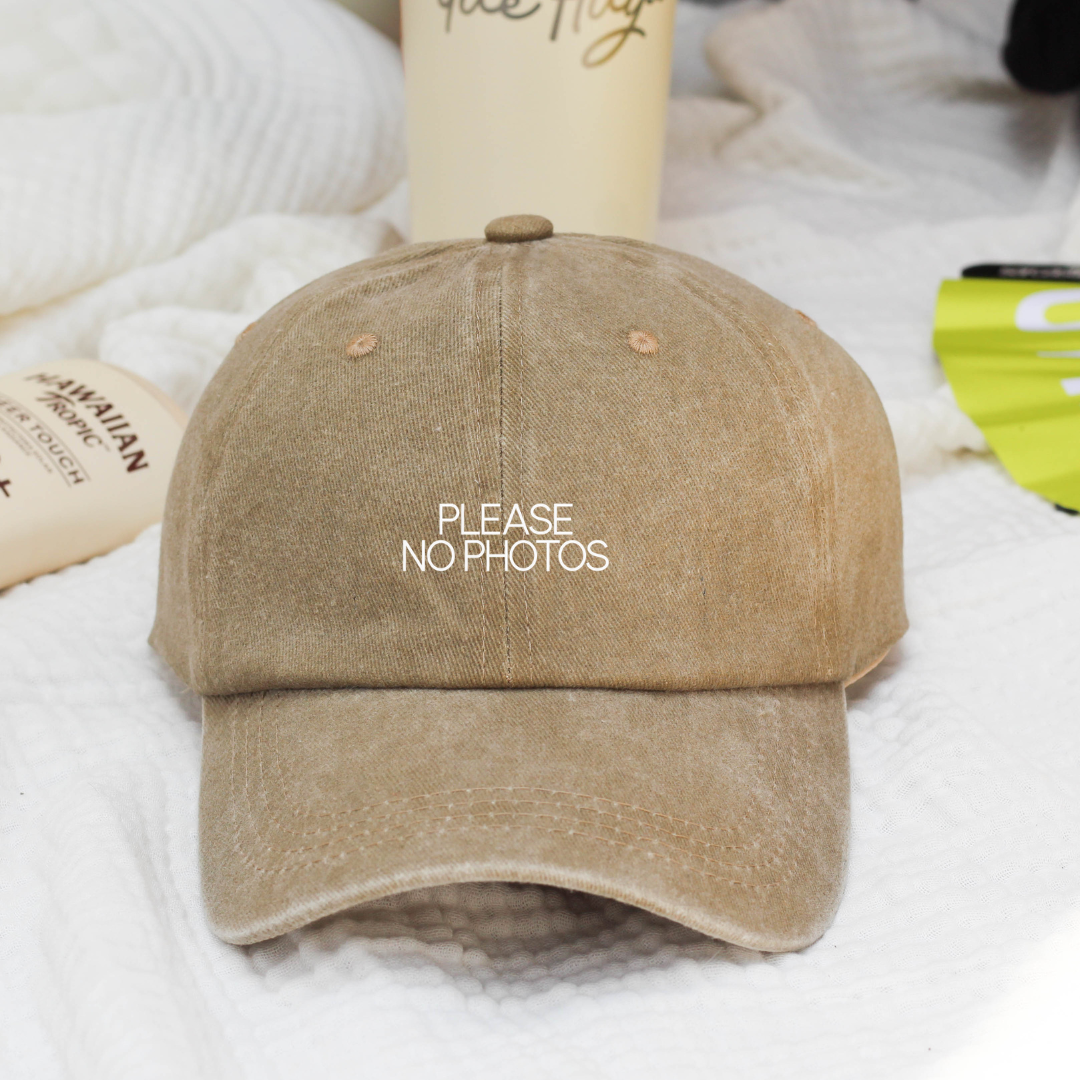 Gorra Washed - Please No Photos