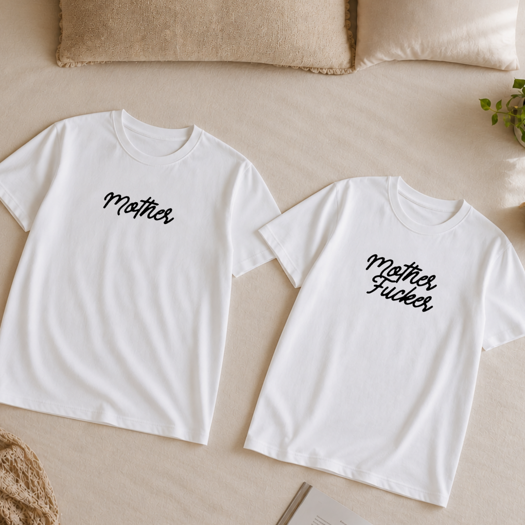 Polos Match Pareja Mother - Mother Fucker