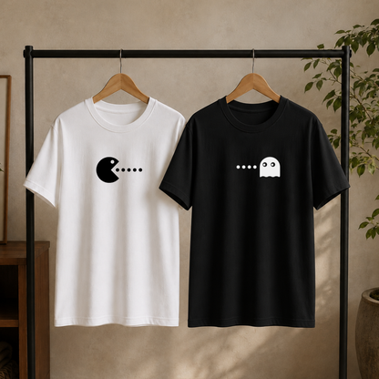 Polos Match Pareja - Pac Man