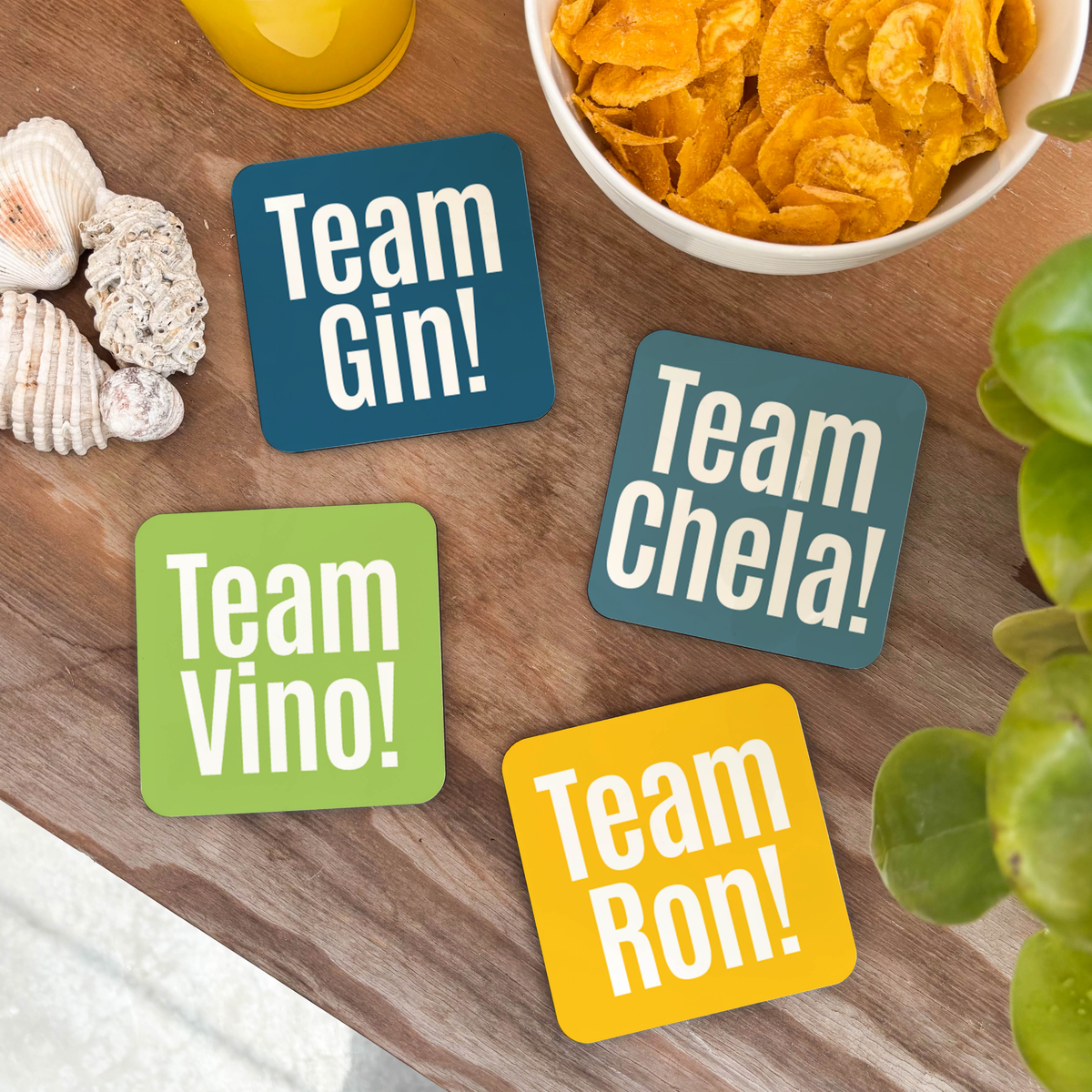 Colección Posavasos - ¡Team...!