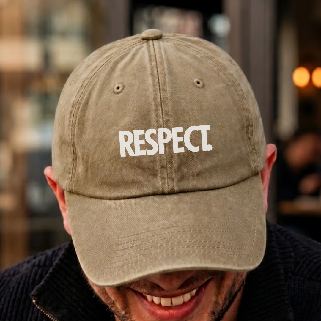 Gorra Washed l Papá - Respect