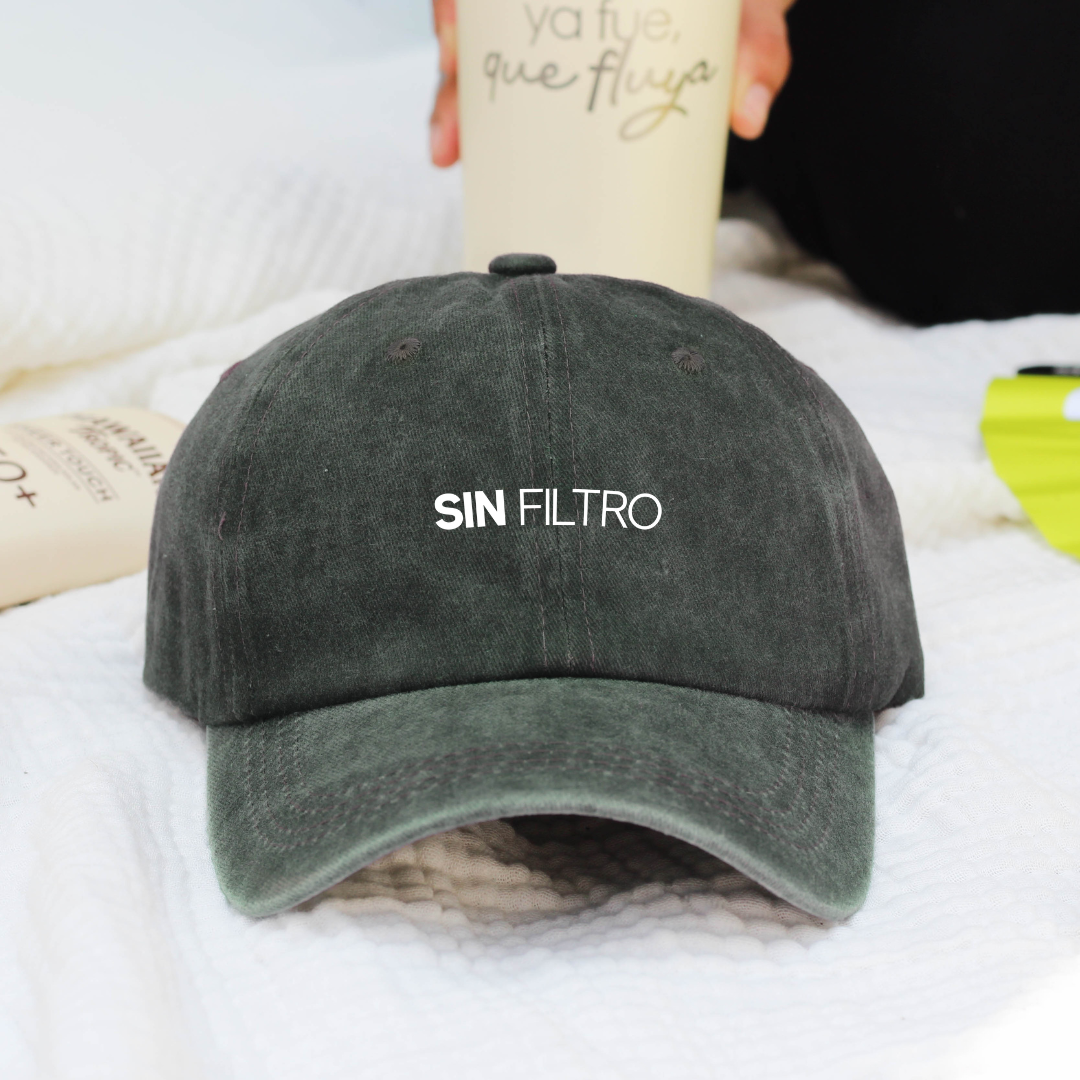 Gorra Washed - Sin filtro