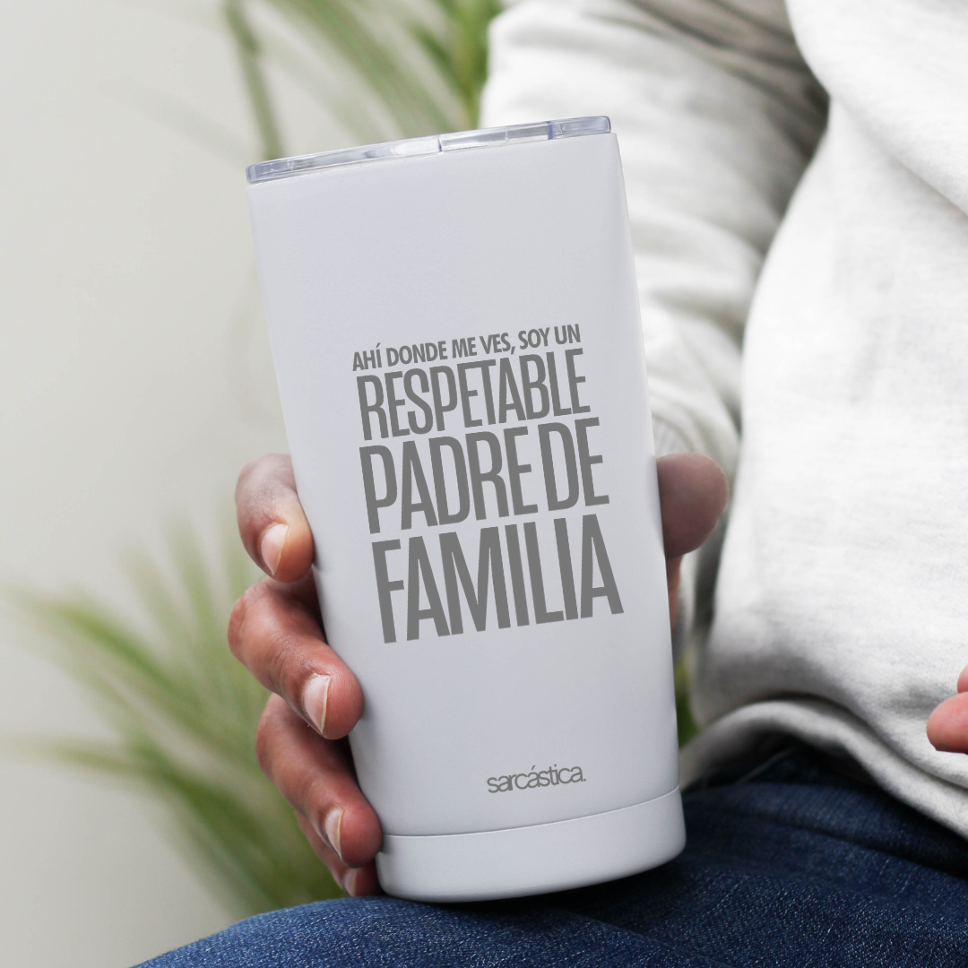 Vaso Térmico Papá - Soy un respetable Padre de Familia