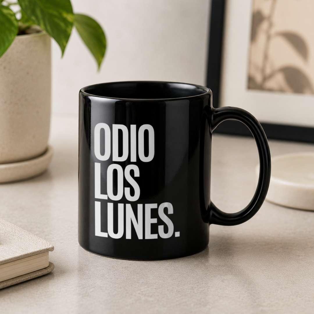Taza Odio los Lunes.