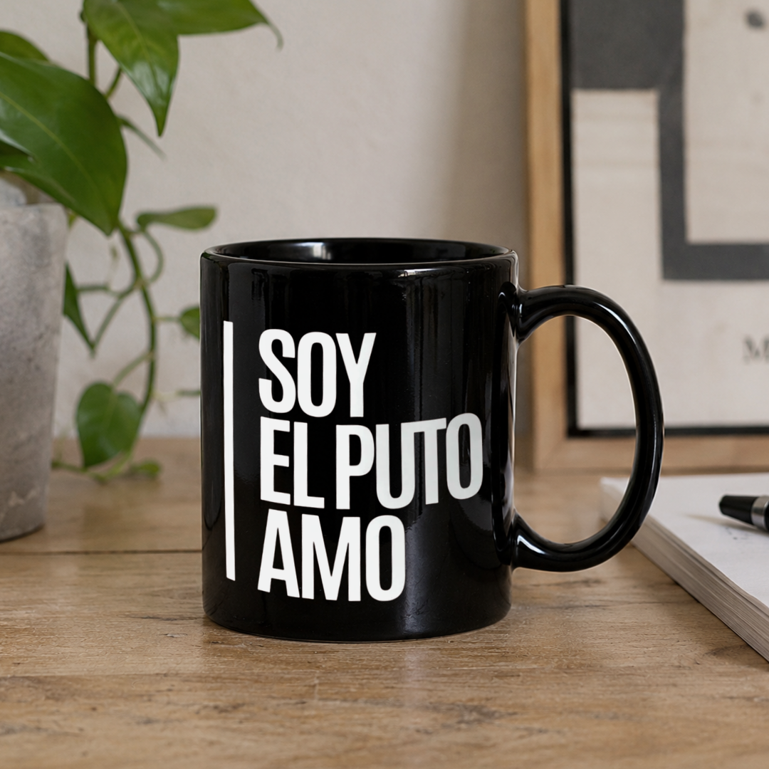 Taza Soy el puto amo