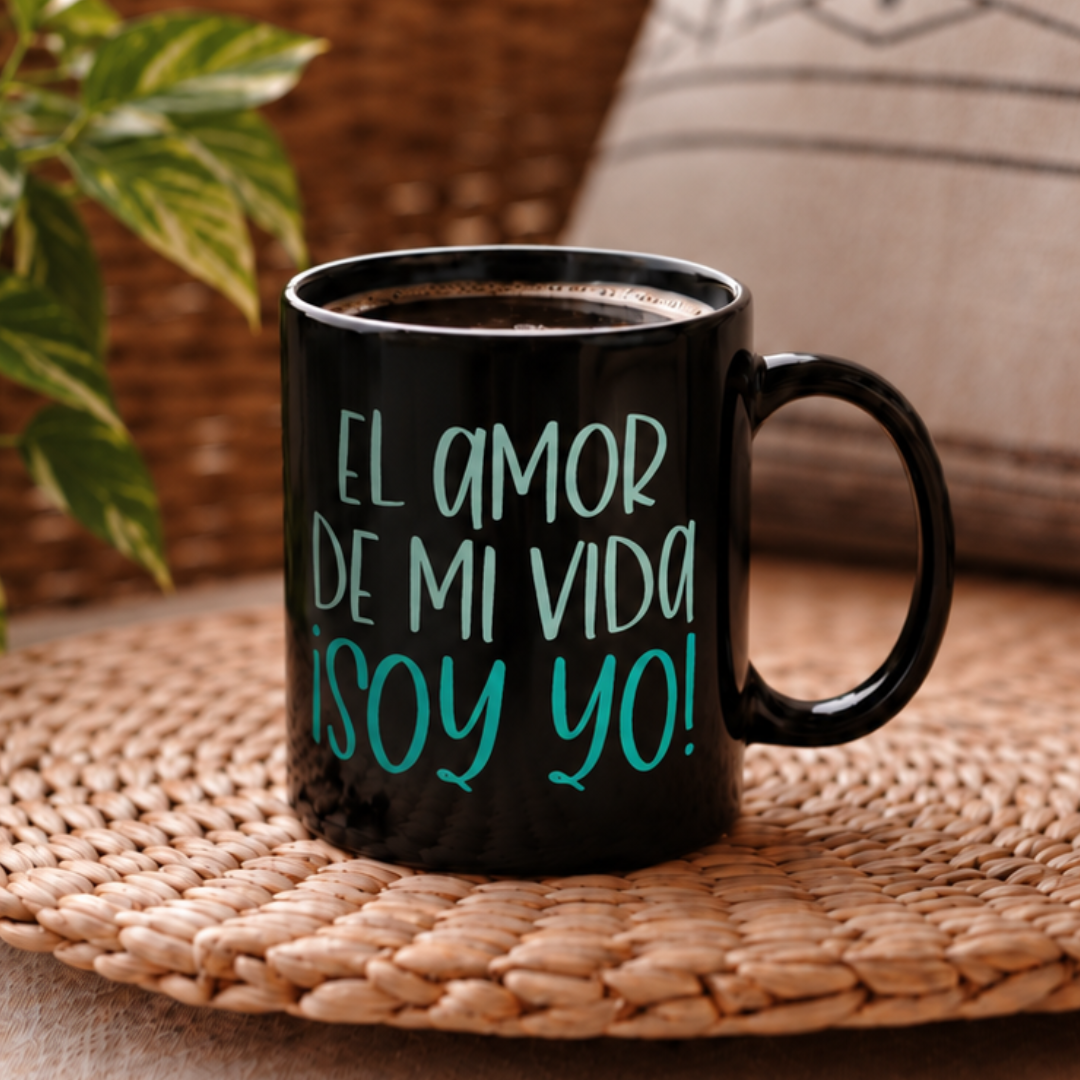 Taza San Solterín El amor de mi vida, ¡soy yo!