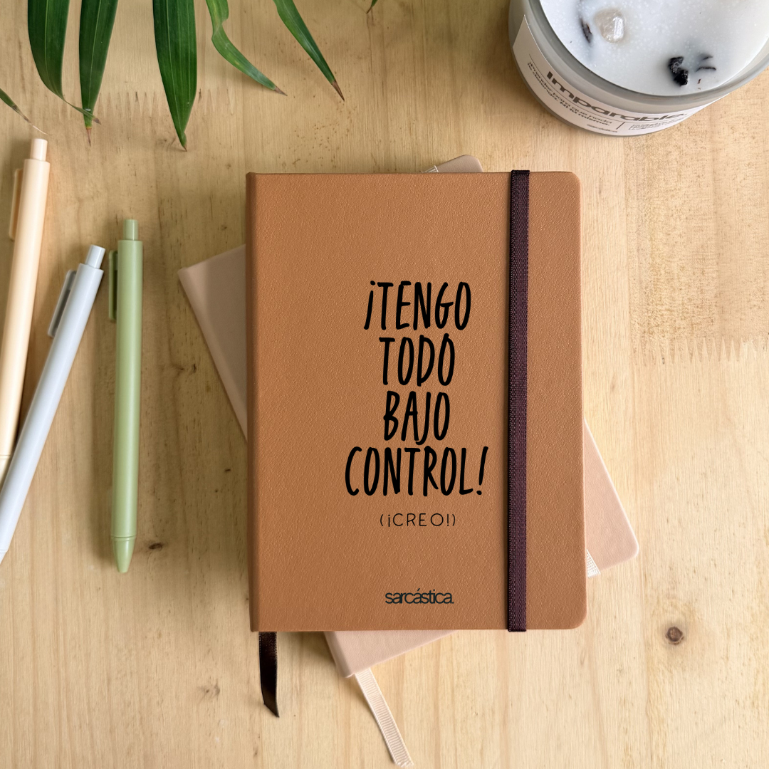 Libreta l Para Maestra - ¡Tengo todo bajo control! (¡creo!)