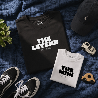 Polos Match l Papá - The leyend