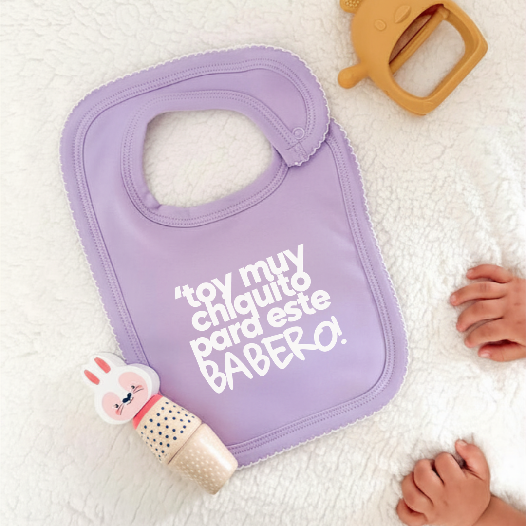 Babero - ´Toy muy chiquito para este babero