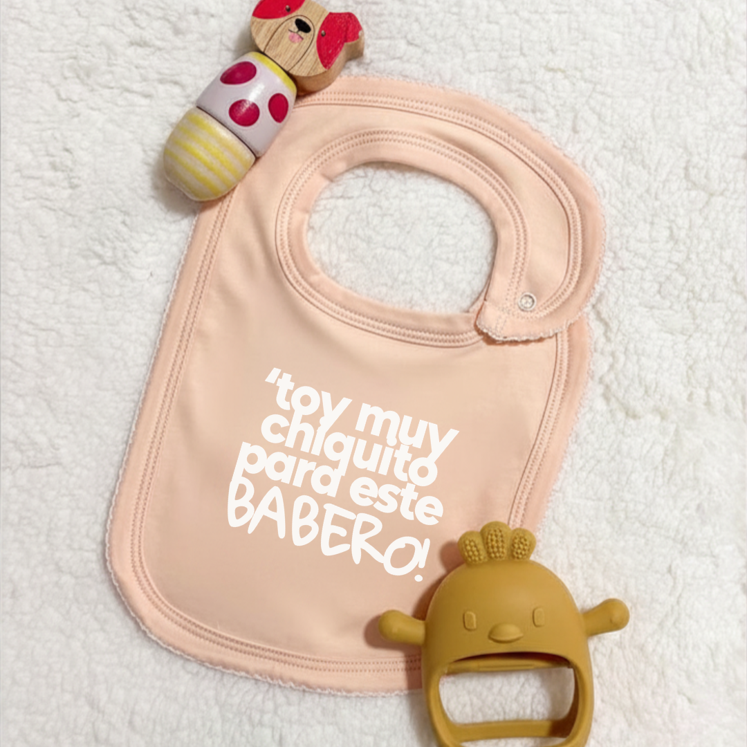Babero - ´Toy muy chiquito para este babero
