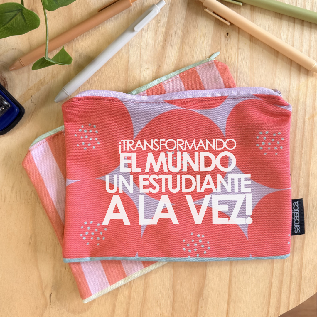 Cartuchera l Para Maestra - ¡Transformando el mundo un estudiante a la vez!
